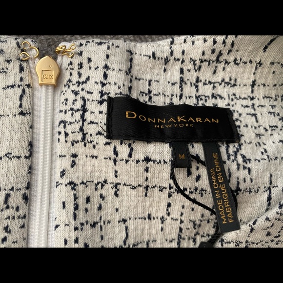 Donna Karan Tweed Sheath Dress NWT size M - Picture 12 of 16